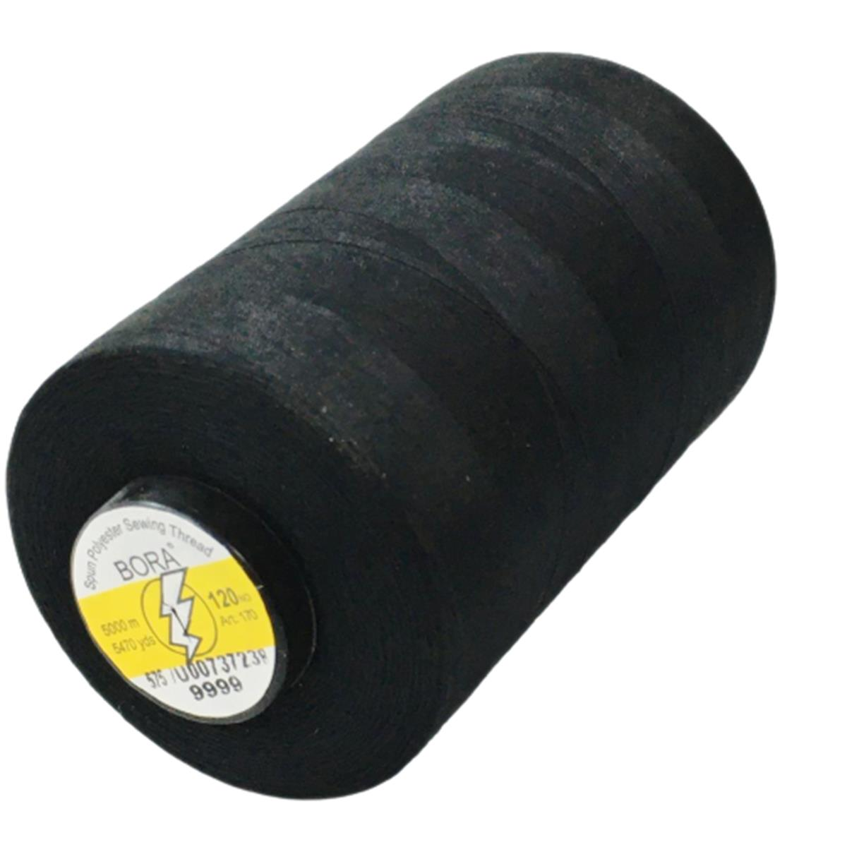 Bora Dikiş İpi 5000 Metre Siyah