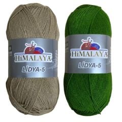 Himalaya Lidya-5 El Örgü İpliği 100 gr