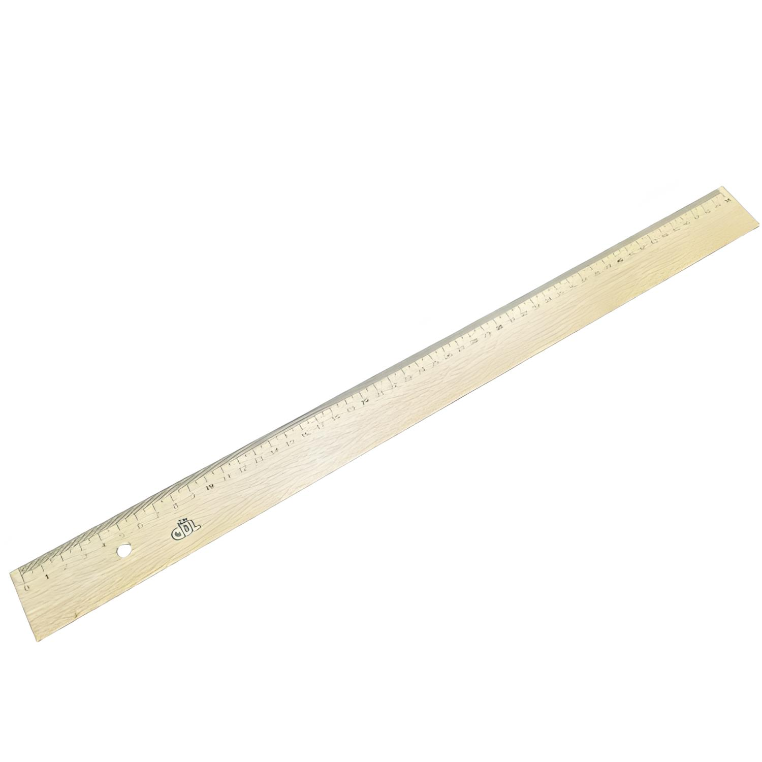 Ahşap Cetvel Riga Gönye Ahşap Metre 50 cm