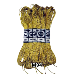 Airo Muline Ebr-Sim Etamin Koton Nakış İpi İpliği 6 Adetli Set