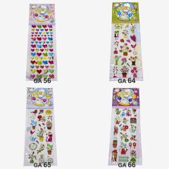 Sticker Seti Kabartmalı ga