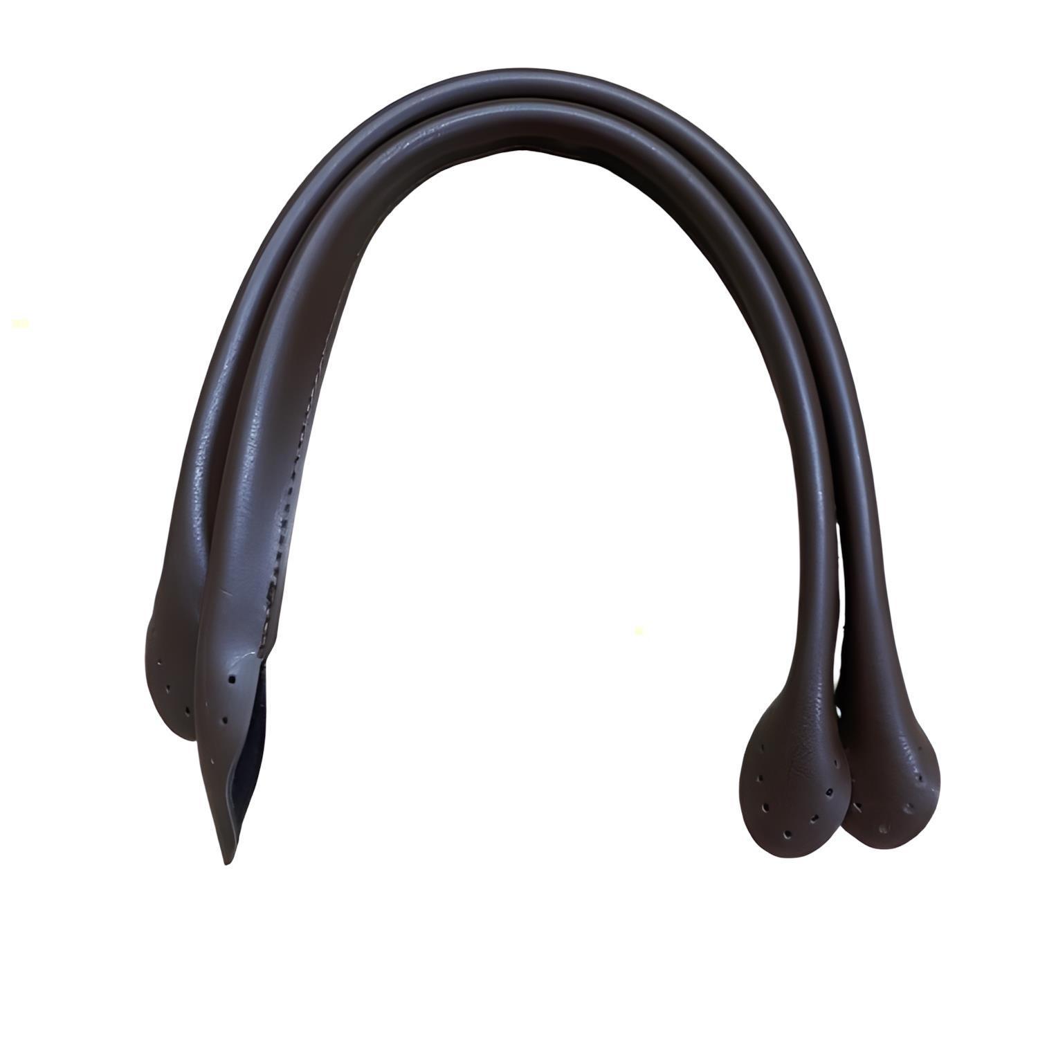 Dikmeli Pelikan Boru Deri Çanta Sapı 45 cm BR45 Acı Kahve