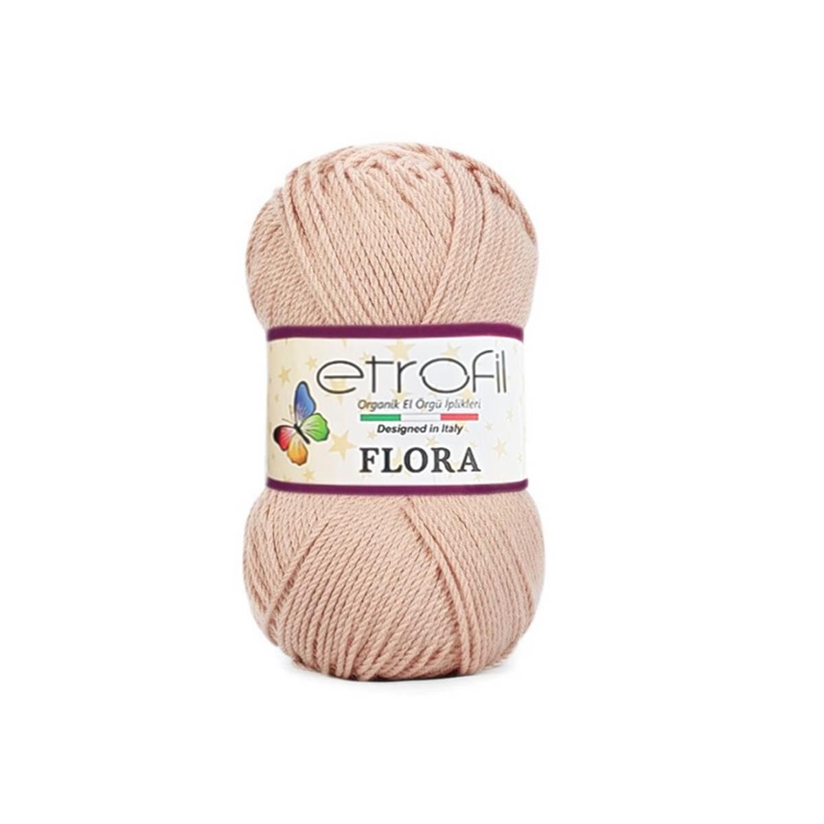 Etrofil Flora Patiklik Çoraplık El Örgü İpi 70768 Vizon