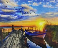 5D Yapışan Boncuk Mozaik Tablo 40*50 cm TS23