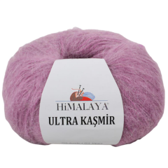 Himalaya Ultra Kaşmir El Örgü İpliği 50 gr 56804 Açık Bordo