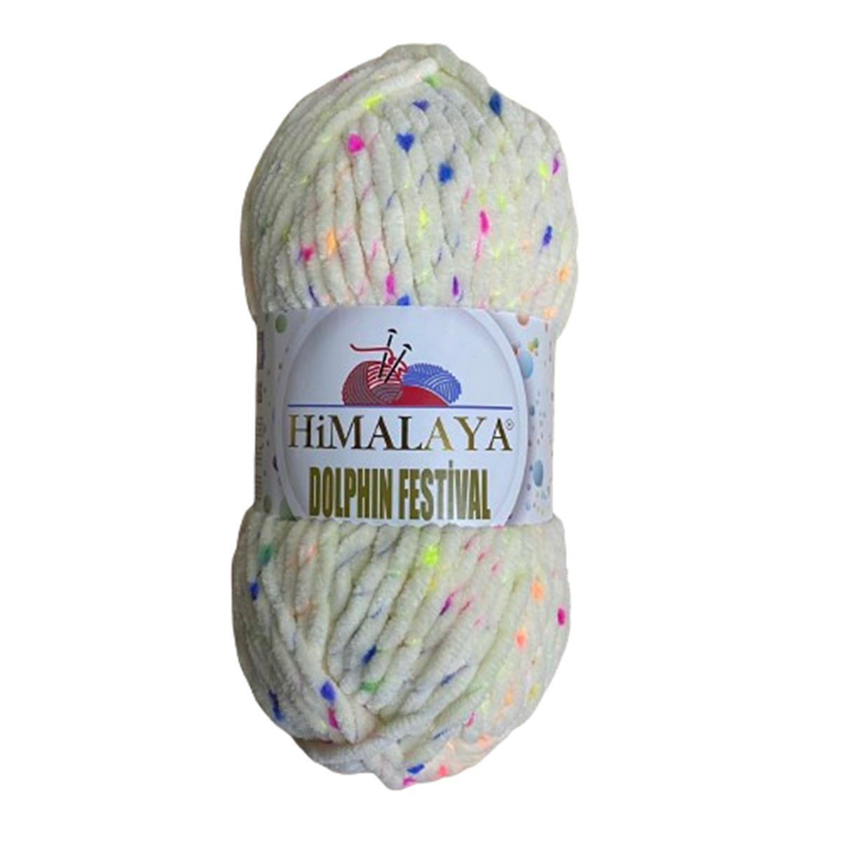 Himalaya Dolphin Festival El Örgü İpliği 100 gr 81108 Krem