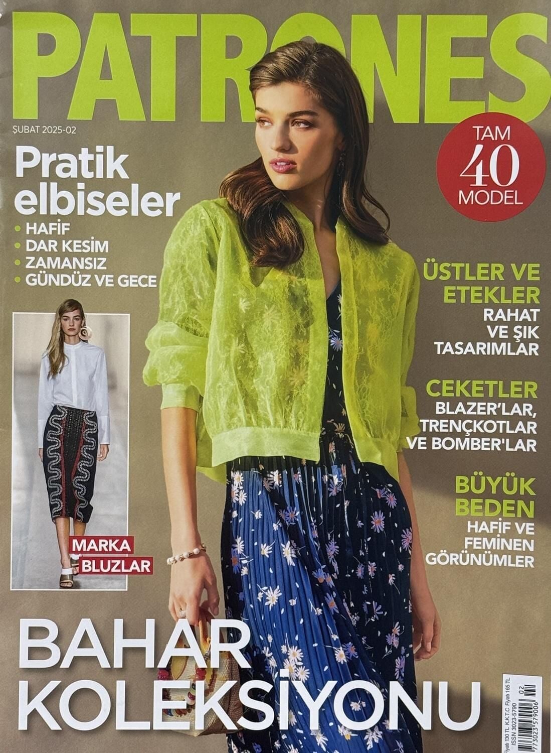 Patrones Dikiş Dergisi 2025 / 02 Şubat