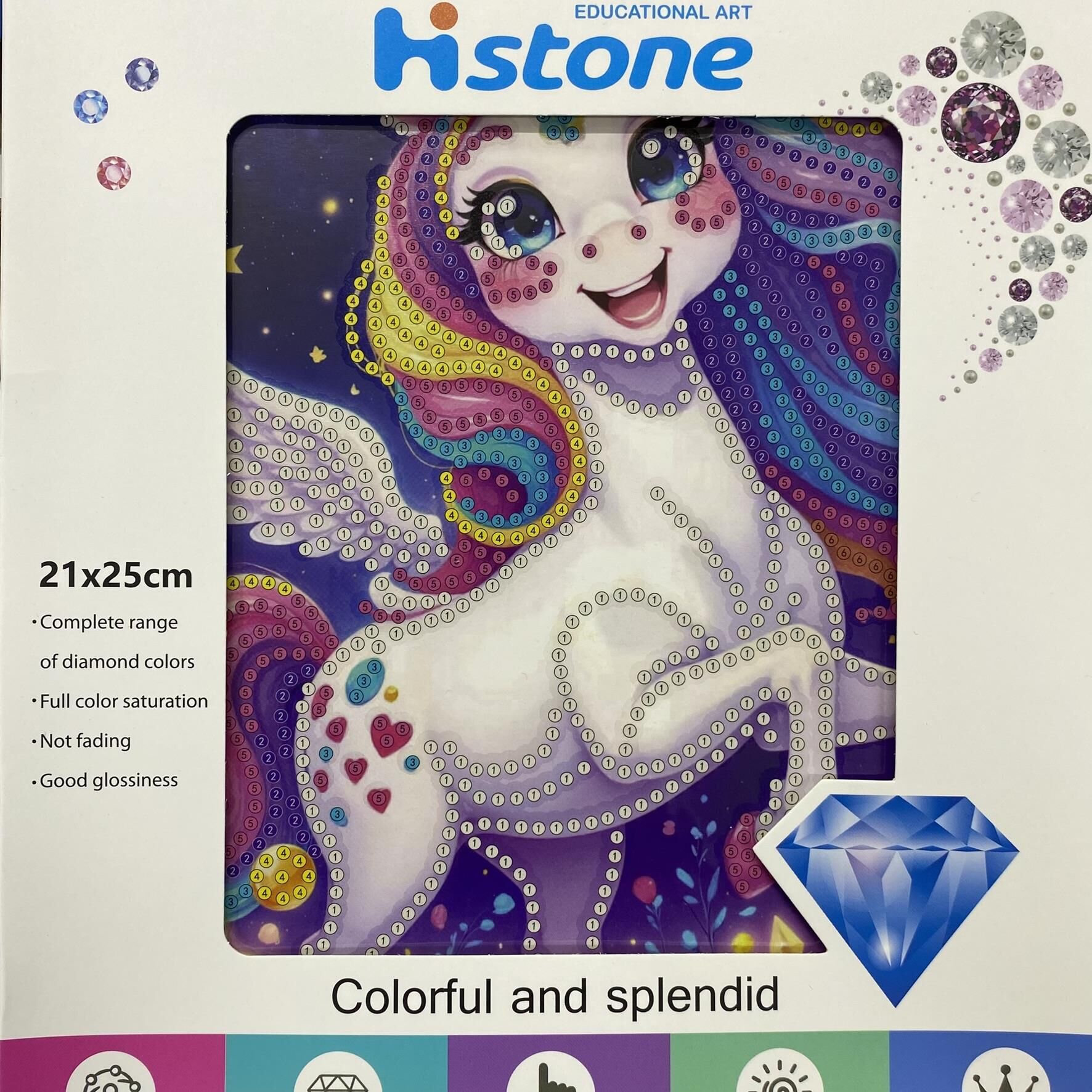 5D Yapışan Boncuk Goblen Mozaik Tablo Pano 21*25 cm At