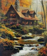 5D Yapışan Boncuk Mozaik Tablo 40*50 cm TS29