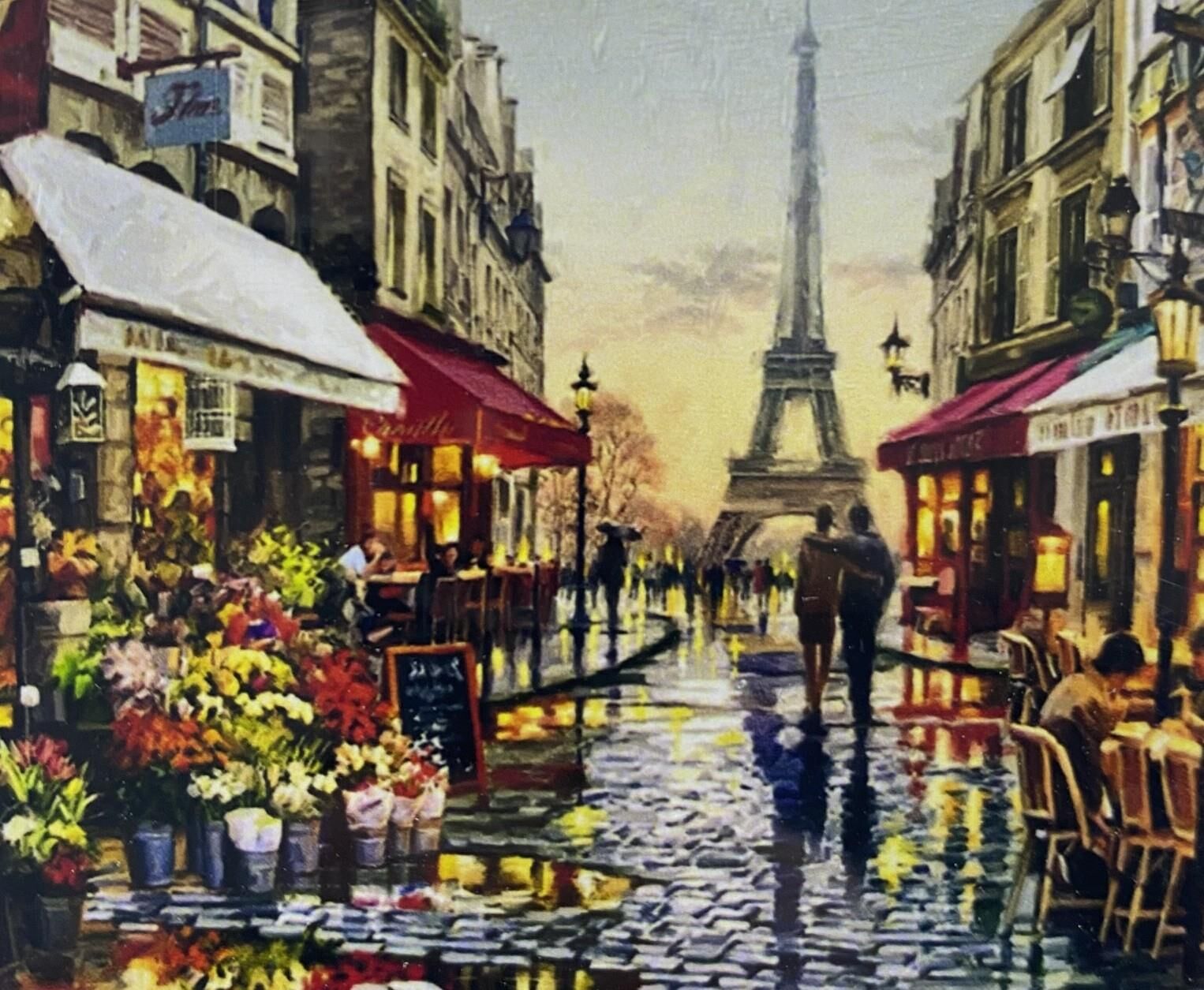 5D Yapışan Boncuk Mozaik Tablo 40*50 cm TS30