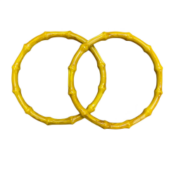 Bambu Görünümlü Akrilik Çanta Sapı 14 cm T2M