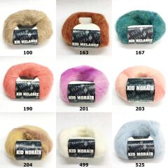 Feza Kid Mohair Melange El Örgü İpi 25 Gr 499 Krem