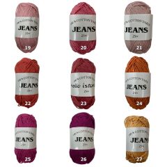 Hello İstanbul Jeans Cotton Yarn Pamuk Amigurumi Punch El Örgü İpliği 25 gr