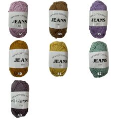Hello İstanbul Jeans Cotton Yarn Pamuk Amigurumi Punch El Örgü İpliği 25 gr
