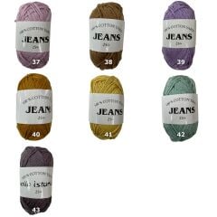 Hello İstanbul Jeans Cotton Yarn Pamuk Amigurumi Punch El Örgü İpliği 25 gr