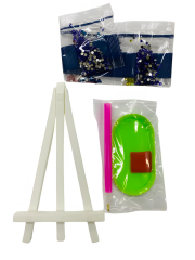 5D Yapışan Boncuk Goblen Mozaik Tablo Pano 21*25 cm Gül Kelebek