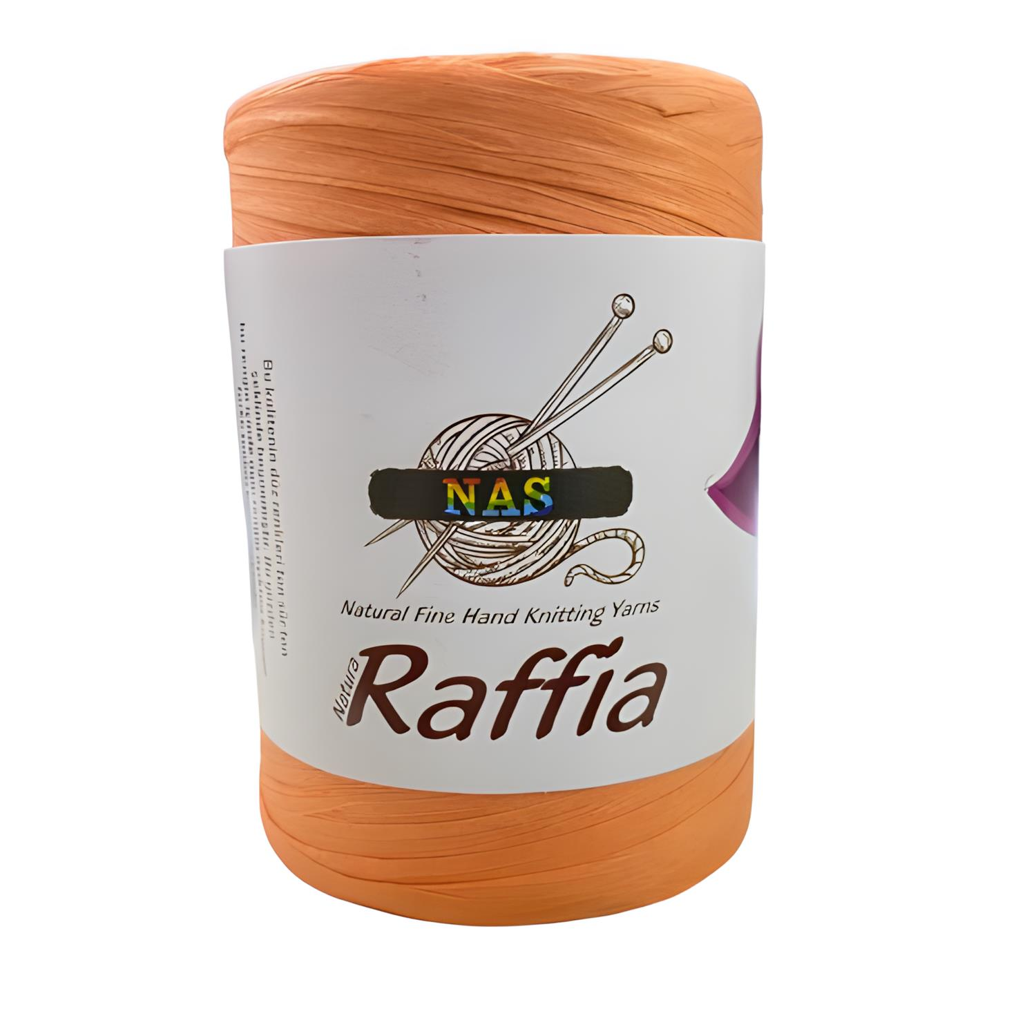 Nas Natura Yumuşak Raffia Rafya 100 gr NSX100 D11 Turuncu