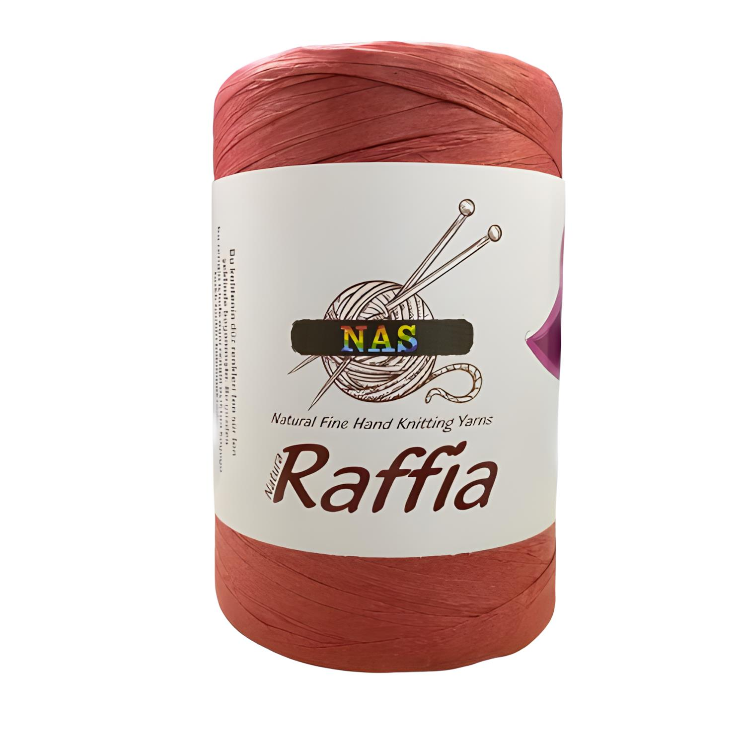 Nas Natura Yumuşak Raffia Rafya 100 gr NSX100 D14 Kırmızı