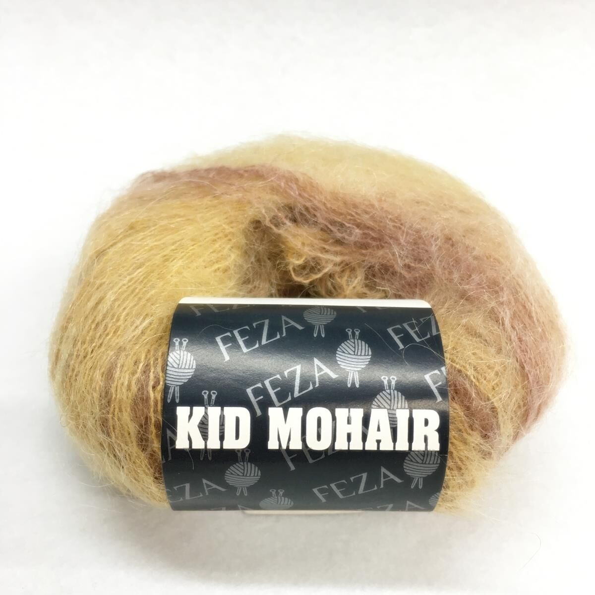 Feza Kid Mohair Melange El Örgü İpi 25 Gr 204 Deve Tüyü