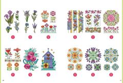 Tuva Kanaviçe Çiçek Bahçesi