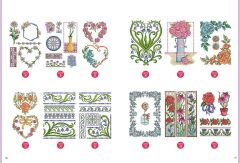 Tuva Kanaviçe Çiçek Bahçesi