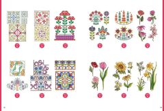 Tuva Kanaviçe Çiçek Bahçesi