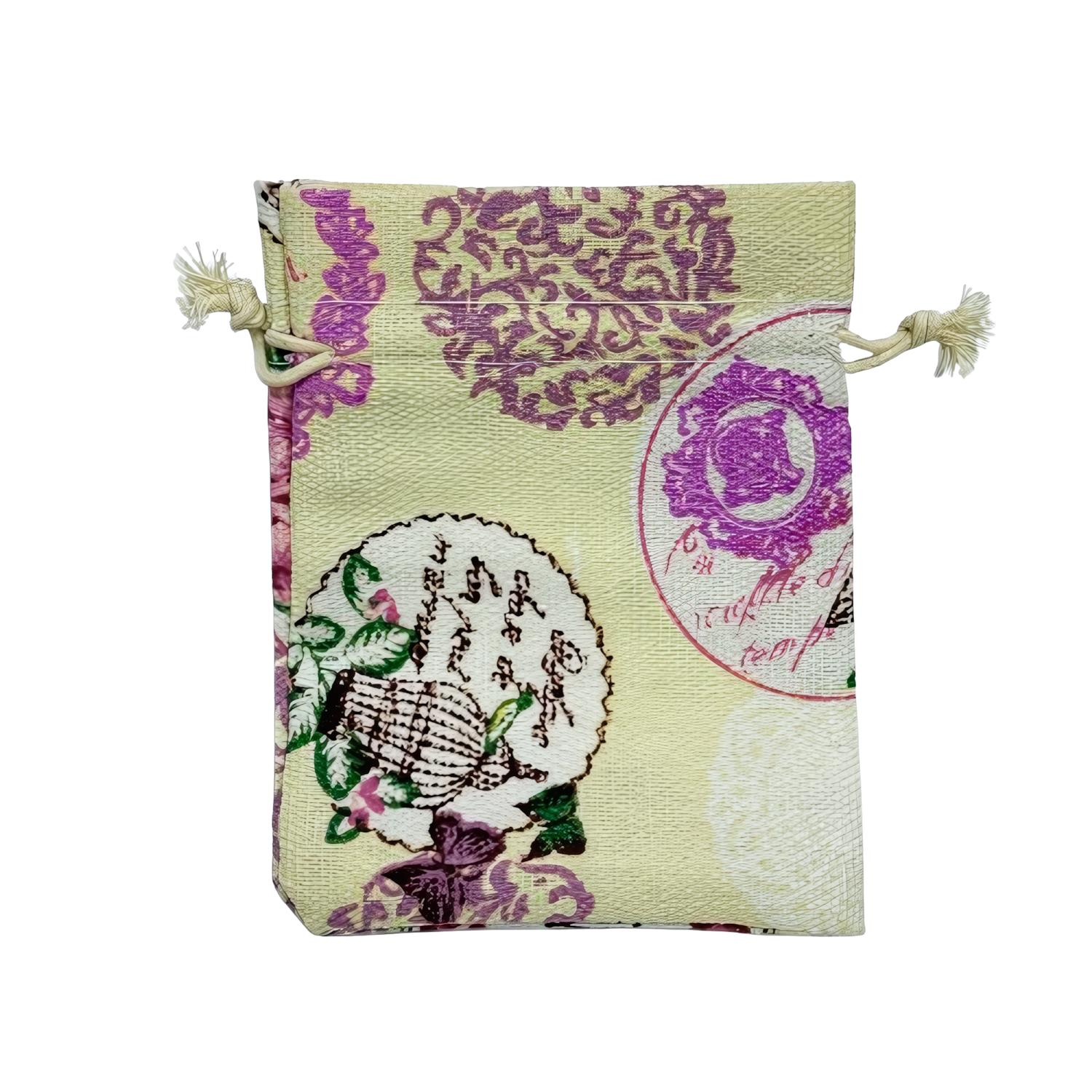 10 x 13cm (10 Adet) Kese, Kuruyemiş, Çerez, Lokum, Çikolata, Kahve, Kına, Hediye, Altın, Sünnet, Nişan, Düğün Kesesi İpli