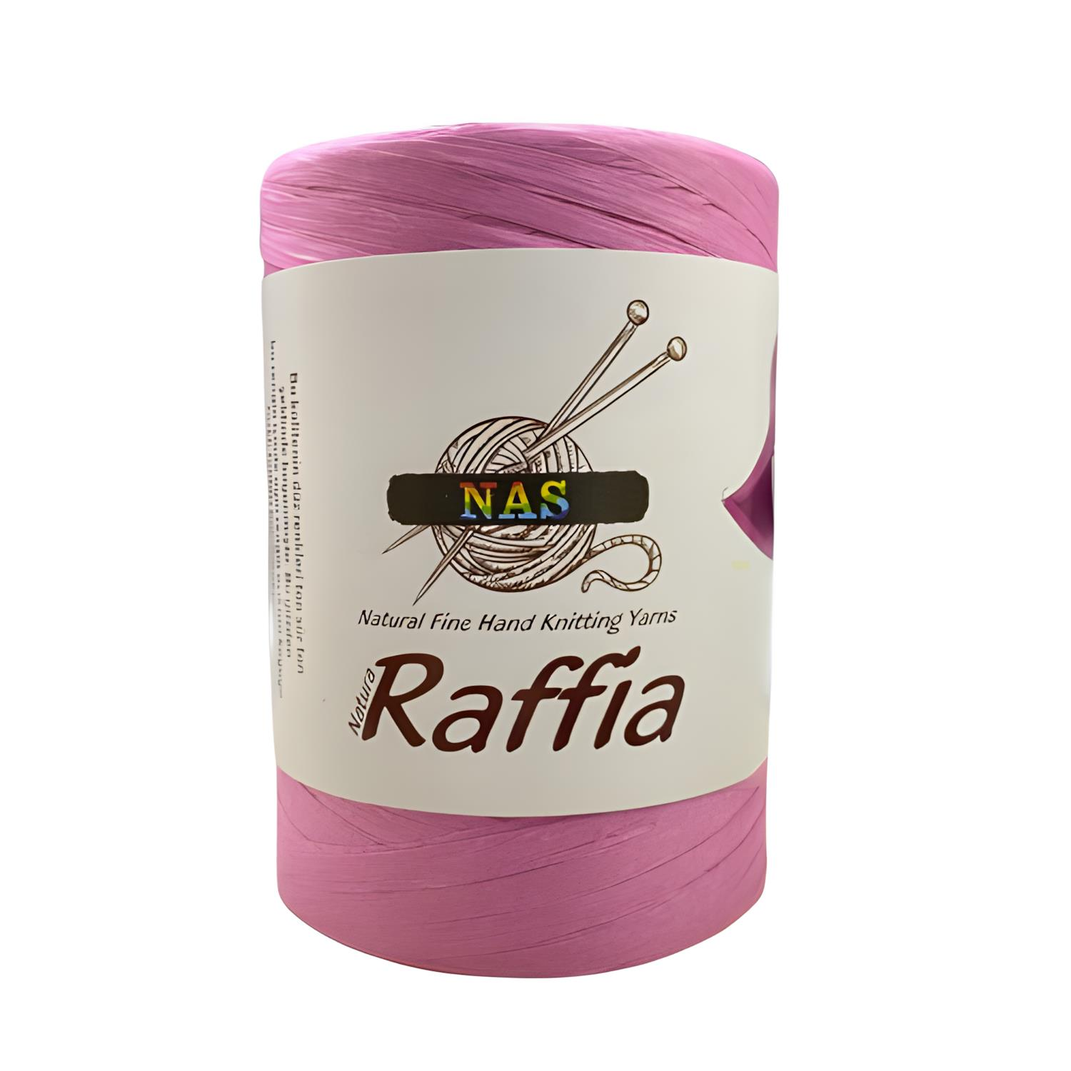 Nas Natura Yumuşak Raffia Rafya 100 gr NSX100 D30 Pembe