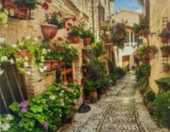5D Yapışan Boncuk Mozaik Tablo 30*40 cm XRR10