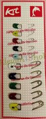 Emniyetli Çengelli İğne 10 lu SET
