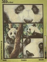 Seg Baskılı Goblen 929 563 Panda 45x60cm Tablo Pano