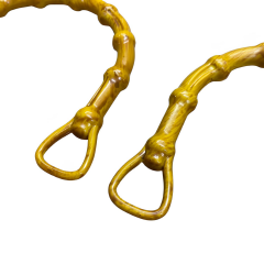 Bambu Görünümlü Akrilik Çanta Sapı 13*15 cm T6M