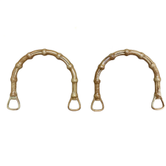 Bambu Görünümlü Akrilik Çanta Sapı 13*15 cm T6M