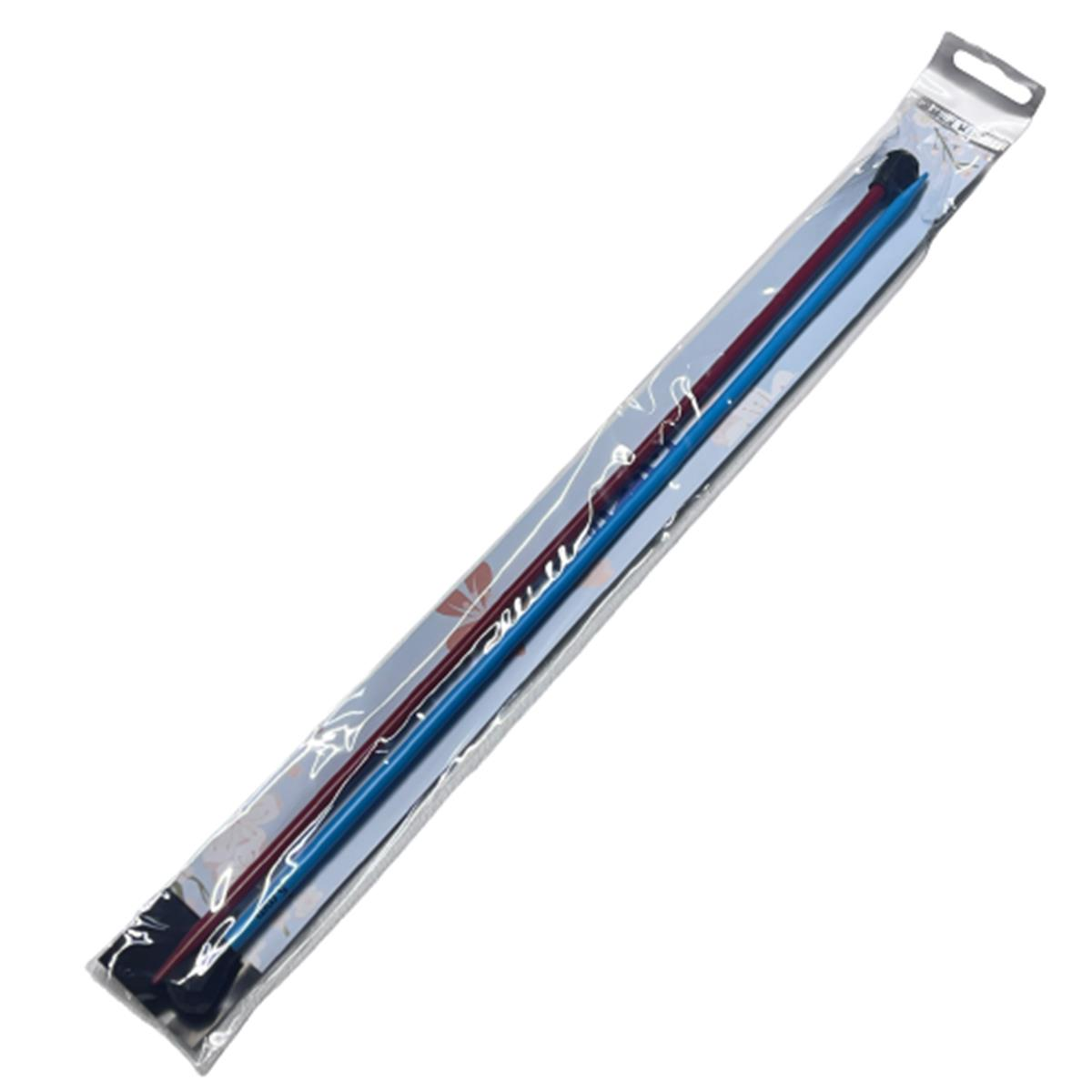 Orfe Taraftar Renkli Şiş 35-40cm or35tr40 No: 5 mm Bordo-Mavi