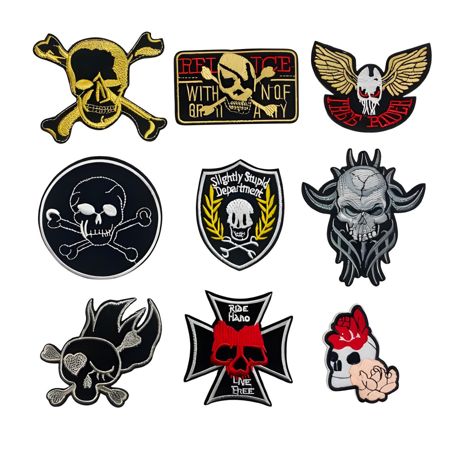 Ütü ile Yapışır Arma, Yama, Aplike, Patch Seti E13