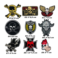 Ütü ile Yapışır Arma, Yama, Aplike, Patch Seti E13