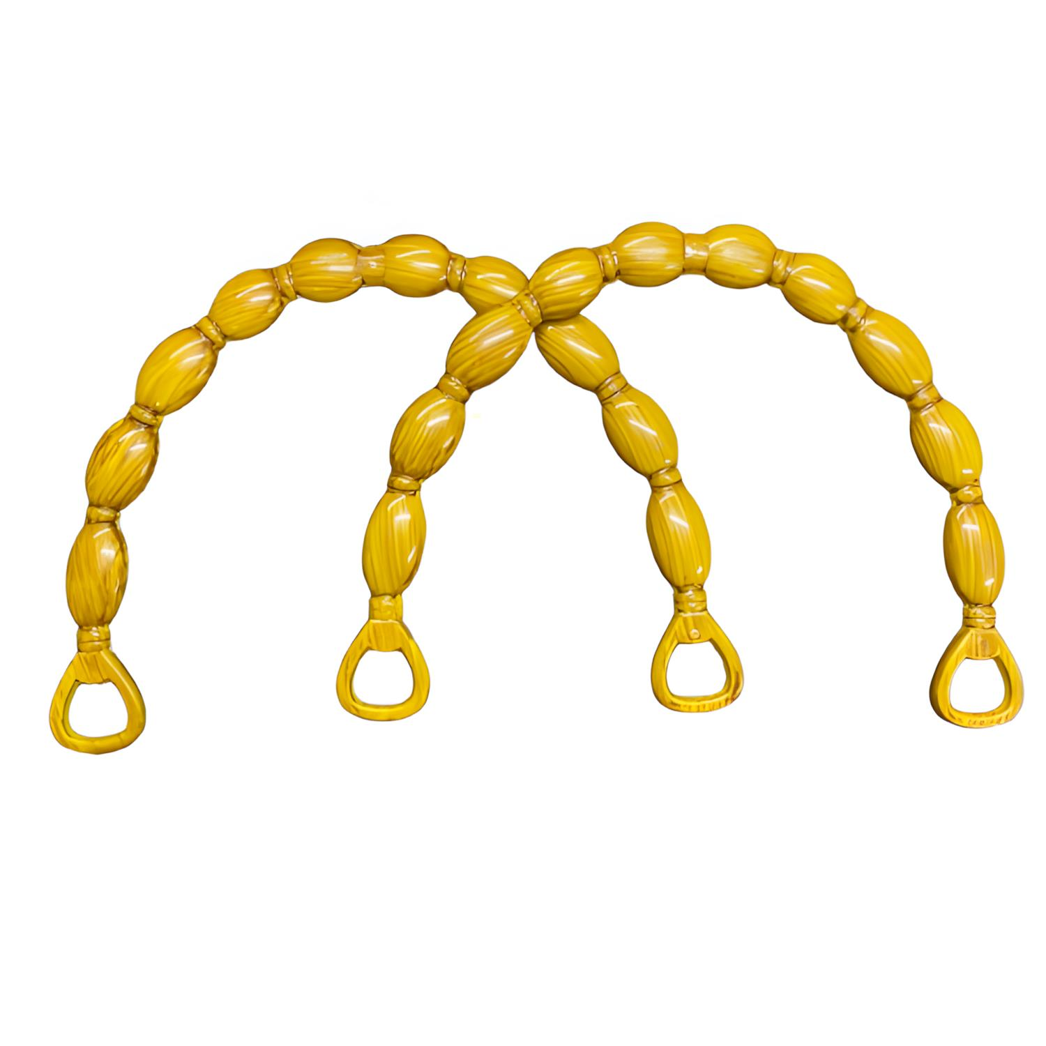 Bambu Görünümlü Akrilik Çanta Sapı 17*23 cm T7M