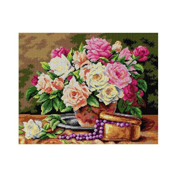 Orchidea Baskılı Goblen Güzel Güller 2645 40*50 cm