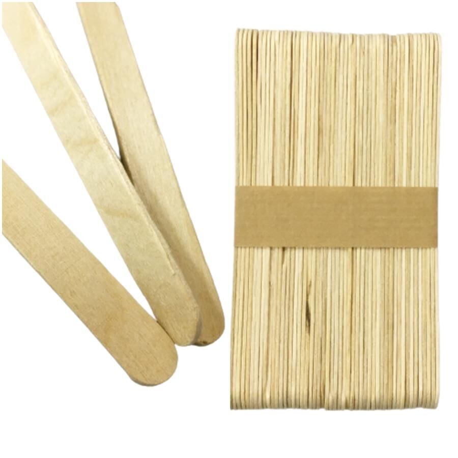 Abeslang Ahşap Çubuk Natural 50'li 15*1,5 cm