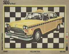Seg Baskılı Goblen 929 550 Yellow Taxi 45x60cm Tablo Pano