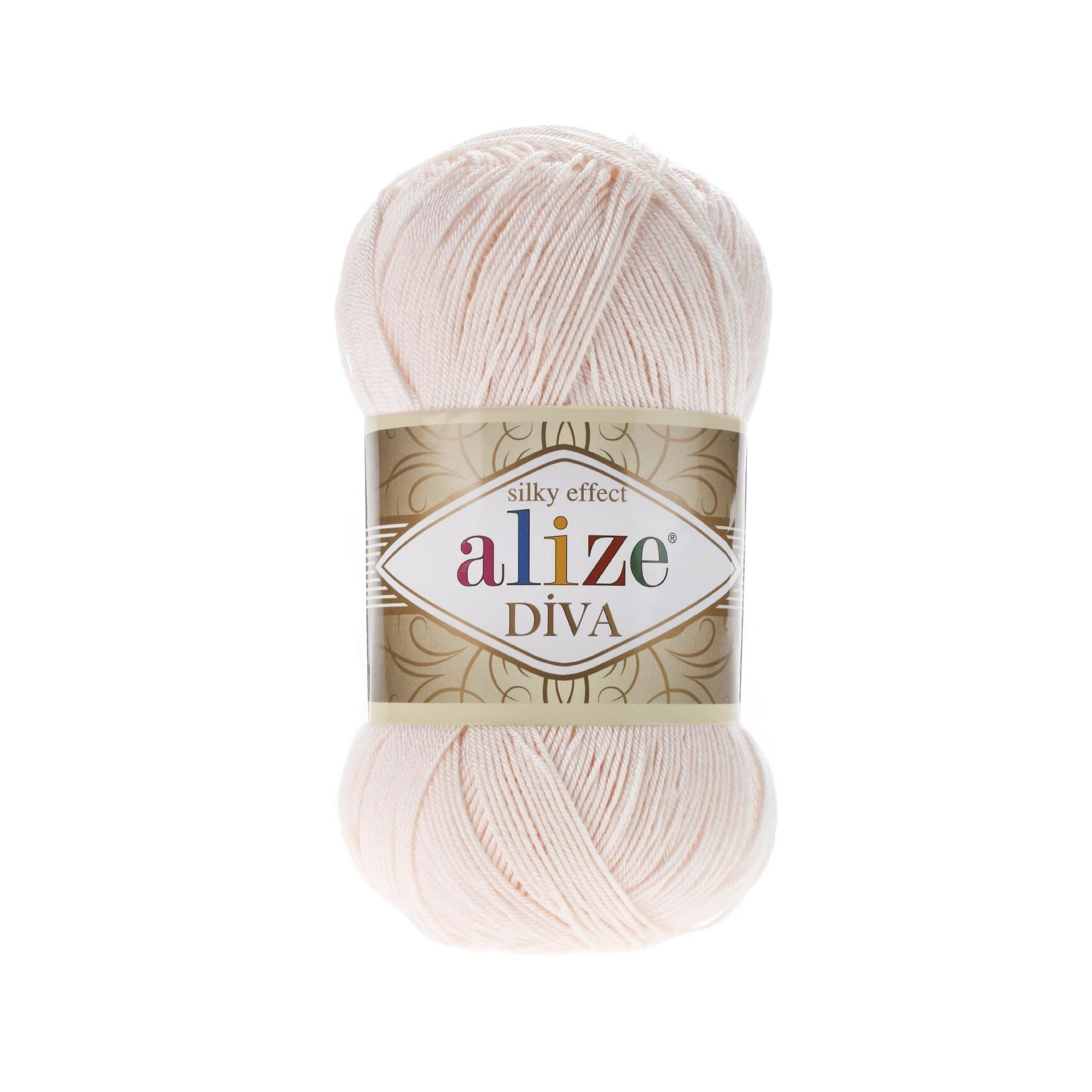 Alize Diva Merserize El Örgü İpliği 382 Pudra