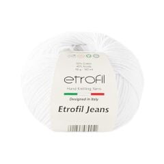Etrofil Jeans El Örgü İpi 50 Gr 015 Bordo