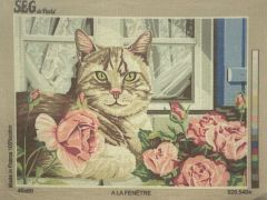Seg Baskılı Goblen 929 540 A La Fenetre 45x60cm Tablo Pano