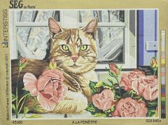 Seg Baskılı Goblen 929 540 A La Fenetre 45x60cm Tablo Pano