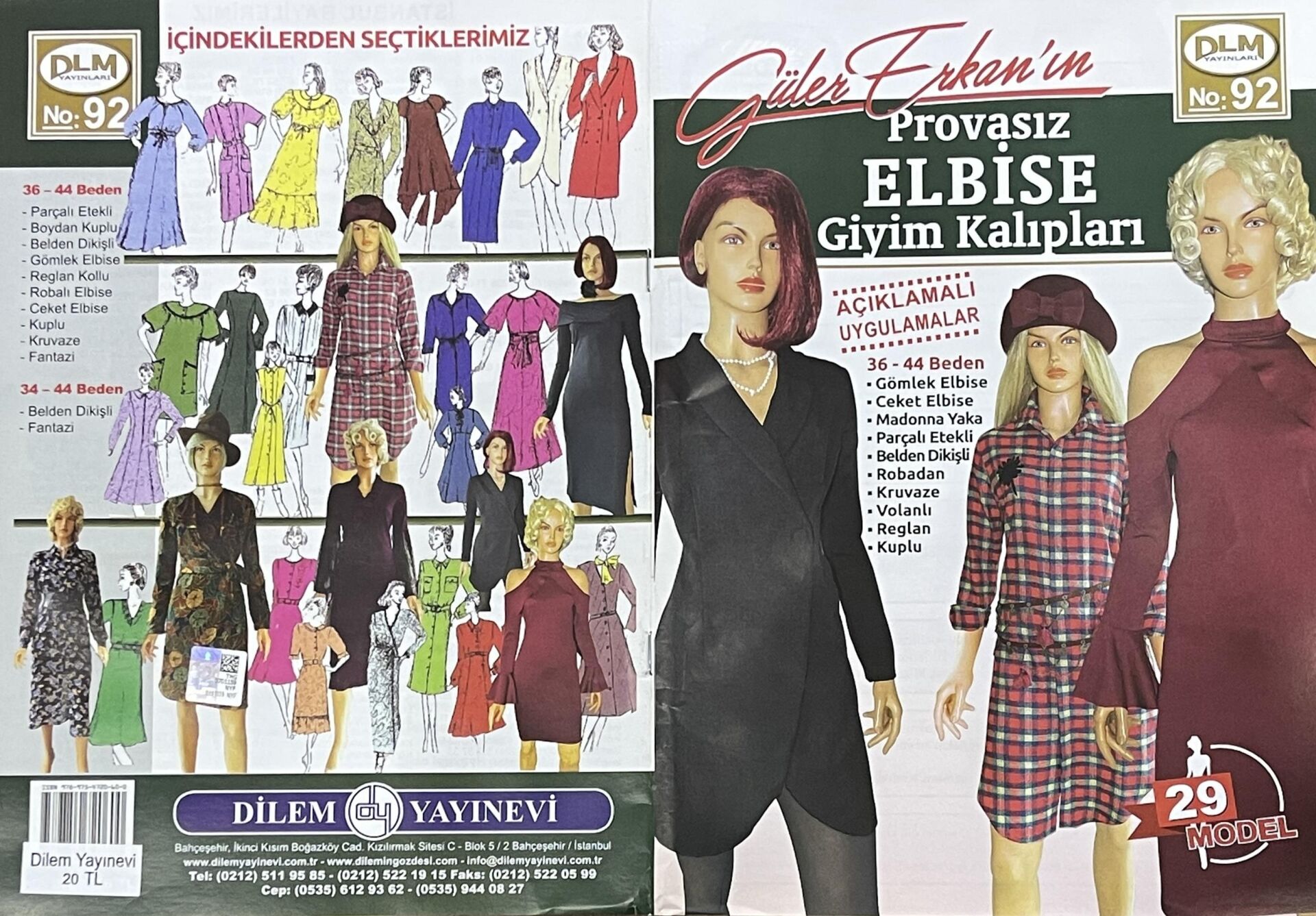 Güler Erkan Provasız Dikiş Kalıpları Dergisi 92