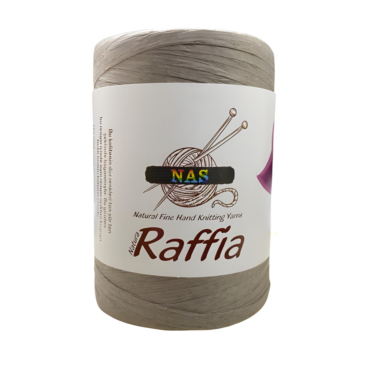 Nas Natura Yumuşak Raffia Rafya 100 gr NSX100 D82 Vizon