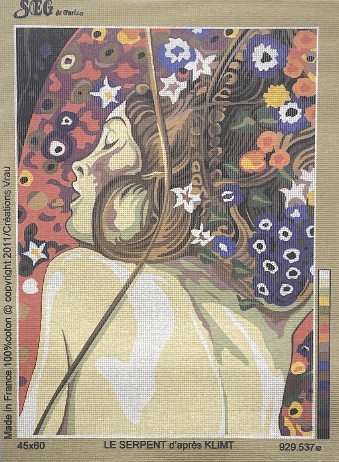 Seg Baskılı Goblen 929 537 Le Serpent 45x60cm Tablo Pano