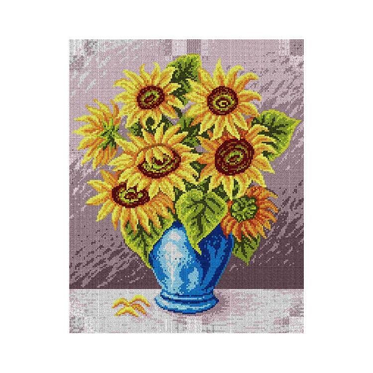 Orchidea Baskılı Goblen Günebakan 1664 40*50 cm