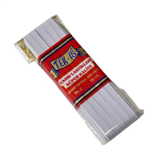 Yassı Sert 9mm No:2 BEYAZ 10m