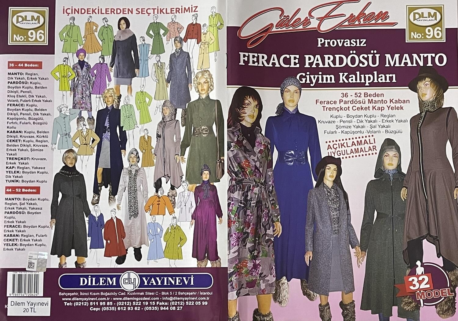 Güler Erkan Provasız Dikiş Kalıpları Dergisi 96